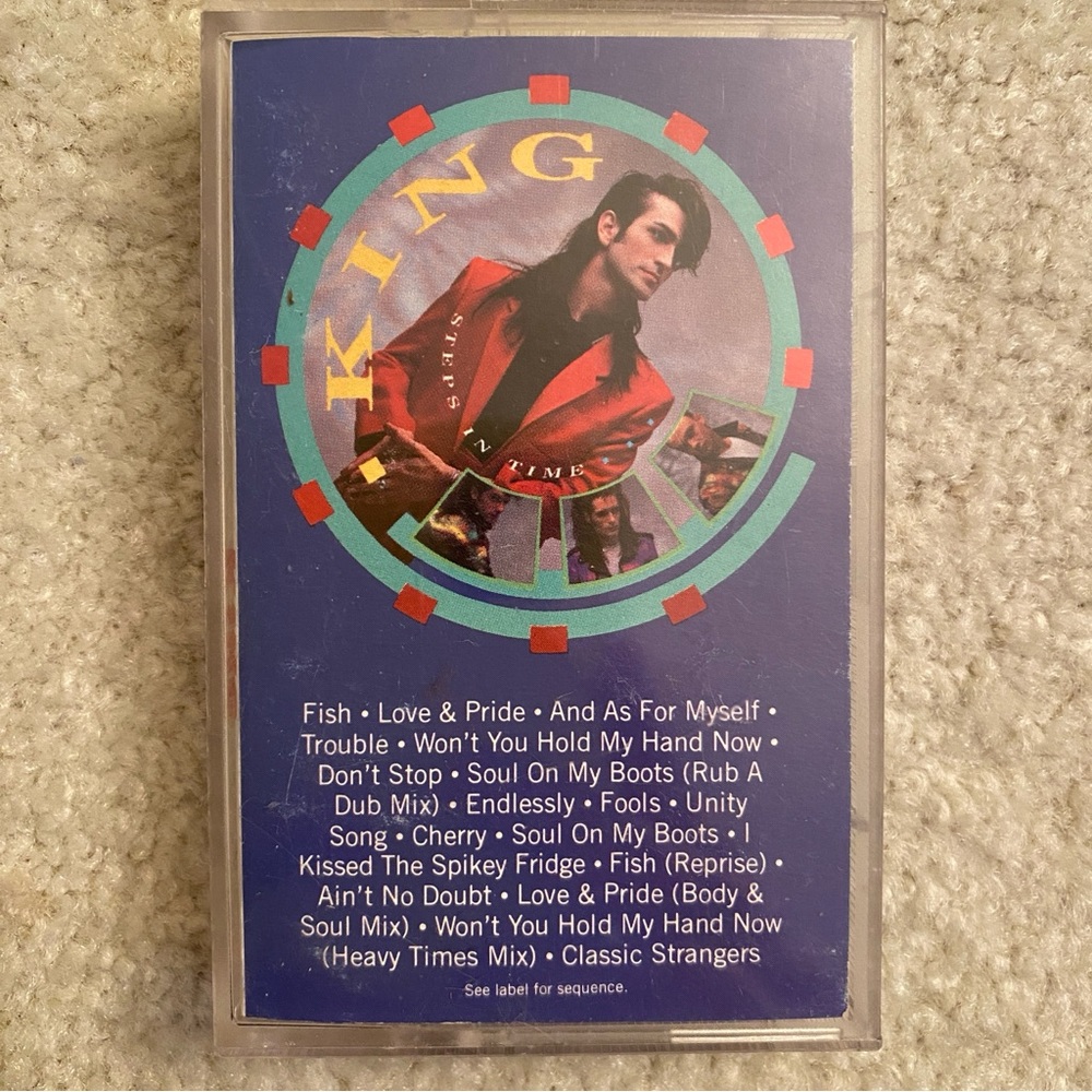 80s l KING l Cassette Tape l Steps In Time